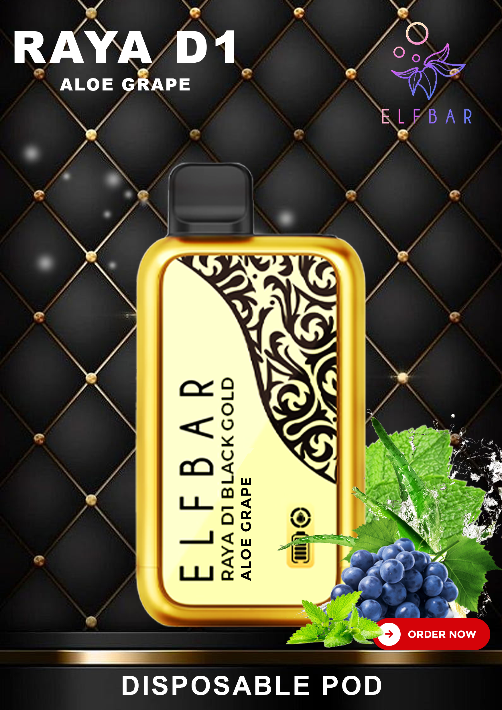 D1 Black Gold Aloe Grape